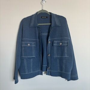 Elevated Basics Knit Cardigan Jacket